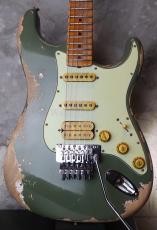 Fender Custom Shop Alley Cat Stratocaster Heavy Relic FRT / Faded Army Drab Green_8