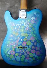 Fender Custom Shop LTD '68 Telecaster Relic Blue Flower_3