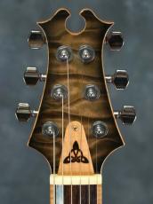 David Thomas McNaught Vintage Single Cut Diamond Quilt Rattle Snake Burst 2005_3
