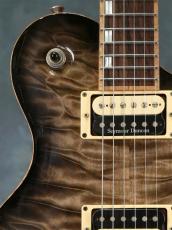 David Thomas McNaught Vintage Single Cut Diamond Quilt Rattle Snake Burst 2005_6