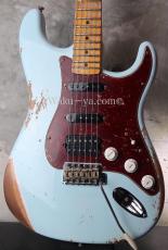 Fender Custom Shop  '62 Stratocaster S-S-H / Sonic Blue / Heavy Relic_2