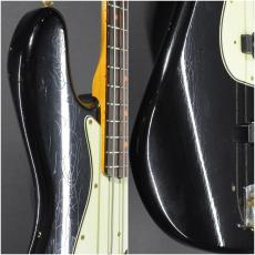 Fender Custom Shop ~Bass Planet Spec~ 1963 Jazz Bass Journeyman Relic -Black over Aztec Gold-_5