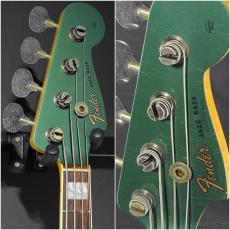 Fender Custom Shop 【Bass Planet Spec 】1966 Jazz Bass Journeyman Relic Josefina PU -Aged Sherwood Green Metallic/PHC-_8