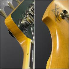 Fender Custom Shop 【Bass Planet Spec 】1966 Jazz Bass Journeyman Relic Josefina PU -Aged Sherwood Green Metallic/PHC-_9
