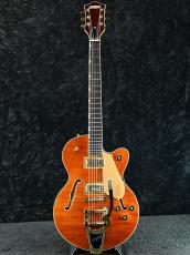 Gretsch Electromatic LTD Broadkaster Center Block Jr-Roundup Orange Stain-_2