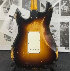 Fender Custom Shop -Limited Edition- 60th Anniversary 1954 Stratocaster Heavy Relic -2 Color Sunburst- 2014USED!!_3