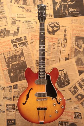 Gibson 1965 ES-330TD "Regular Nut Width with Ice Tea Burst Finish"