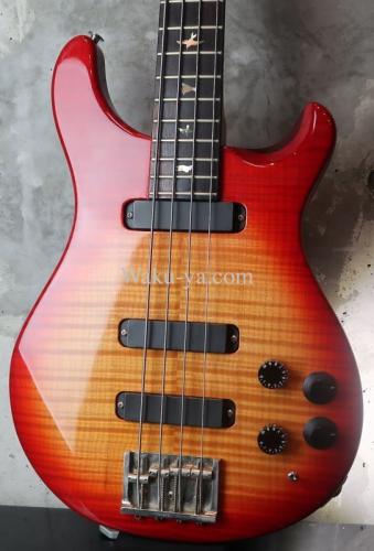 Paul Reed Smith [PRS] 4 String Curly Bass 1988 / Cherry Sunburst