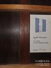 Duane Waterman デュアン・ウォーターマン 1993年製 松・中南米ローズ 20フレット【日本総本店2F 在庫品】_4