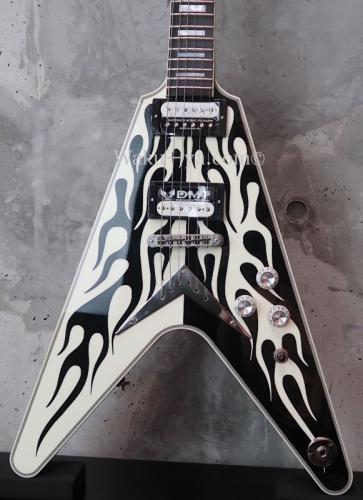 DEAN USA Michael Schenker Flames V 100 Limited