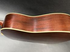 Burny BJ-100 1981年製 / Flagship Model・Solid Spruce Top・Solid Mahogany Side and back・Gibson Deluxe Peg・2-Ring Rosette・Rosewood Fingerboard and Bridge・Under Finish Large Pick guard【With Hard Case】_3