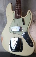 Fender Custom Shop  '60 Jazz Bass Relic / Aged Vintage White