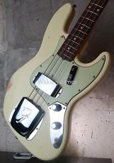 Fender Custom Shop  '60 Jazz Bass Relic / Aged Vintage White_7