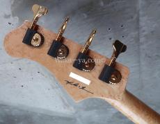 Valley Arts Custom Pro USA Bass / Brown Quilt TOP_5