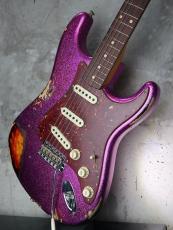 Fender Custom Shop ’62 Stratocaster Heavy Relic / Magenta Sparkle_7
