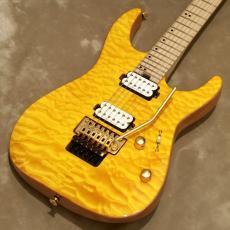 Charvel PRO MOD DK24 HH FR M Mahogany with Quilt Maple, Dark Amber