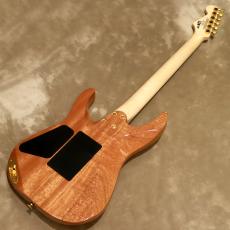 Charvel PRO MOD DK24 HH FR M Mahogany with Quilt Maple, Dark Amber_3