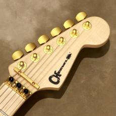 Charvel PRO MOD DK24 HH FR M Mahogany with Quilt Maple, Dark Amber_4