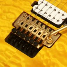 Charvel PRO MOD DK24 HH FR M Mahogany with Quilt Maple, Dark Amber_7