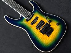Jackson Pro Plus Series Soloist SLA3Q Amber Blue Burst_3