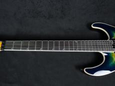 Jackson Pro Plus Series Soloist SLA3Q Amber Blue Burst_4