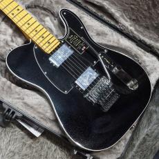 Fender American Ultra Luxe Telecaster Floyd Rose HH MN Mystic Black