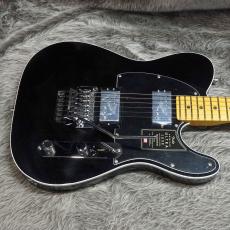 Fender American Ultra Luxe Telecaster Floyd Rose HH MN Mystic Black_6