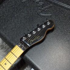 Fender American Ultra Luxe Telecaster Floyd Rose HH MN Mystic Black_7