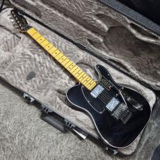 Fender American Ultra Luxe Telecaster Floyd Rose HH MN Mystic Black_8