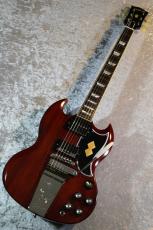 Epiphone 【漆黒指版個体】1964 SG Standard with Maestro Vibrola Reissue "Cherry Red"【3.40kg】_4