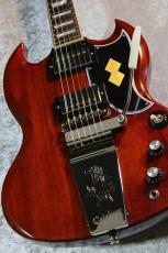 Epiphone 【漆黒指版個体】1964 SG Standard with Maestro Vibrola Reissue "Cherry Red"【3.40kg】_6