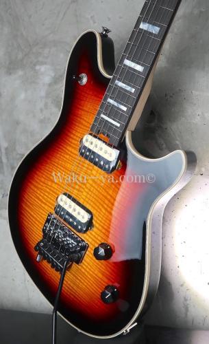 EVH Wolfgang "5A" Flamed Maple Top 3-Color Sunburst