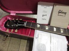 Gibson Custom Shop Murphy Lab 1957 Les Paul Standard Heavy Aged Dark Back Black Plastic_9
