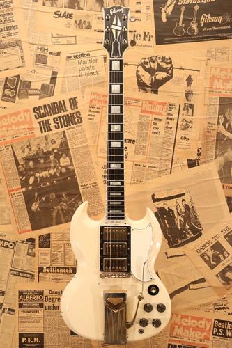 Gibson 1962 Les Paul / SG Custom "White Beauty with Triple Pickups"