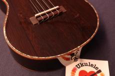 KIWAYA KPT-5JA Limited Edition All Jacaranda (Brazilian Rosewood) Shell Inlay Tenor #5653_4