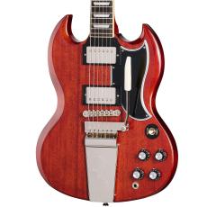 Epiphone 1964 SG Standard Reissue With Maestro Vibrola Cherry Red_3