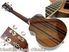 L.Luthier [Le Maho Tenor w/EQ] テナー カッタウェイ マホガニー単板 サイドホール/PU付_2