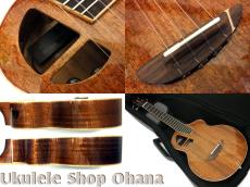 L.Luthier [Le Maho Tenor w/EQ] テナー カッタウェイ マホガニー単板 サイドホール/PU付_4