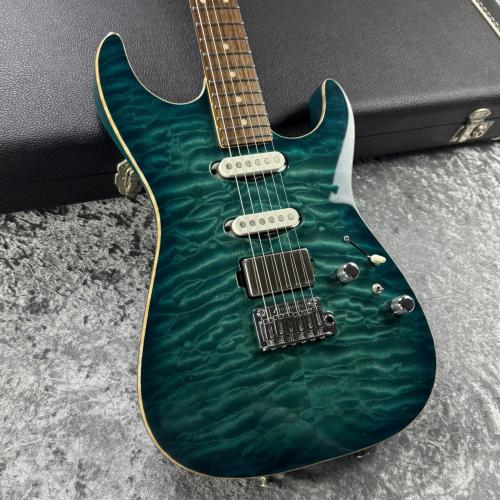 TOM ANDERSON 【極上キルトメイプル】Drop Top Bora Bora Blue Burst with Binding [3.03kg] 2018年製 4Fフロア