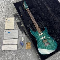 TOM ANDERSON 【極上キルトメイプル】Drop Top Bora Bora Blue Burst with Binding [3.03kg] 2018年製 4Fフロア_11