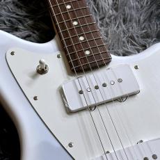 Fender Made in Japan Hybrid II 2026 Collection Jazzmaster Misty Satin, Rosewood Fingerboard, Blue Mist_4