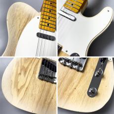 Fender Custom Shop 1955 Telecaster® Journeyman Relic with Closet Classic Hardware -Super Aged Natural Blonde- #CZ58792_4