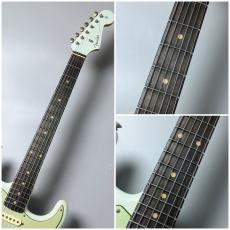 Fender Custom Shop 1960 Stratocaster Relic Painted Headcap -Aged Sonic Blue- 【3.58】_4