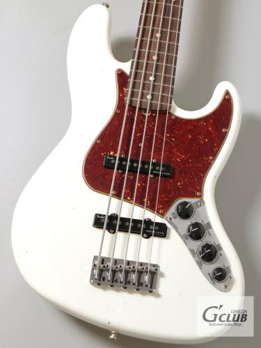 Fender Custom Shop Custom Built Custom Classic Jazz Bass V Journeyman Relic -OLW- 【4.40kg】