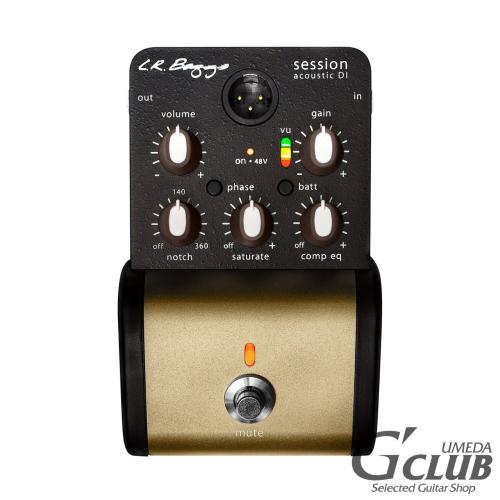 L.R.Baggs 【アコギ用プリアンプ・スタジオレベル】Session Acoustic D.I.【送料当社負担】