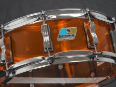 Ludwig LS901V Vistalite Amber スネアドラム 14"x5"【浜松の楽器店 SONIX・1Fドラム専門フロア】_3
