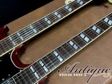 Gibson EDS-1275 Double Neck 1992 Heritage Cherry Virgin-Solder & Full-Original w/OHC EX+++ "Like A Jimmy Page"_9