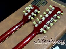 Gibson EDS-1275 Double Neck 1992 Heritage Cherry Virgin-Solder & Full-Original w/OHC EX+++ "Like A Jimmy Page"_10