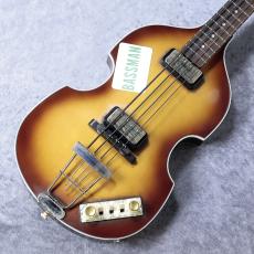 ヘフナー ビンテージ63 レフティ エレキベース ブラウン ハムバッカー ヘフナー ビンテージ63 レフティ エレキベース ブラウン