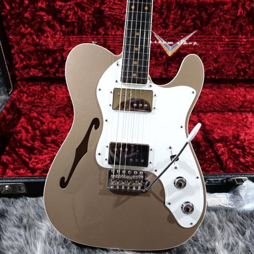 Fender Custom Shop Thinline Telecaster NOS Shoreline Gold 2018